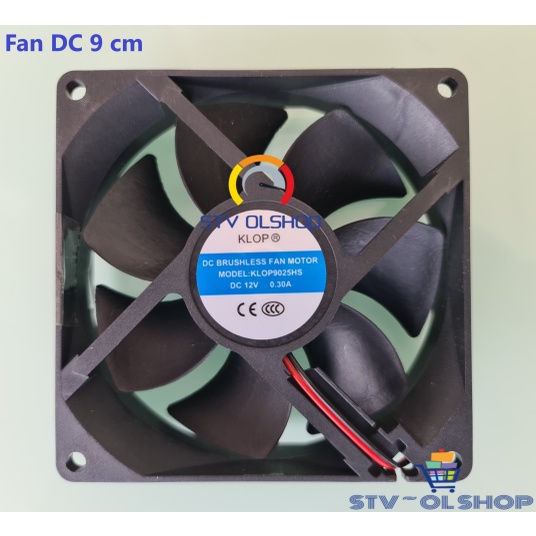 Kipas / Fan Dc 9cm 12V 0.3A