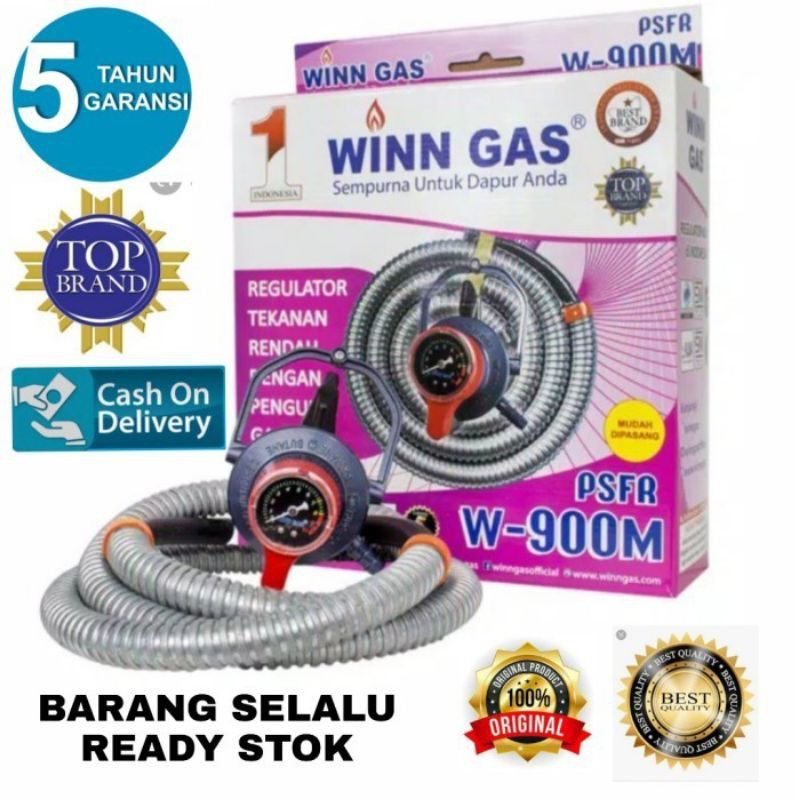 WINN GAS  PAKET REGULATOR + SELANG PSFR W 900 M