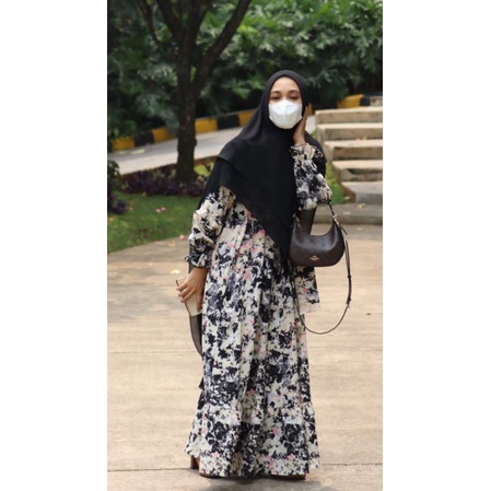 (GAMIS SAJA) SYAHNA DAILY DRESS SYARI BY FAALIZA FLASAMARA