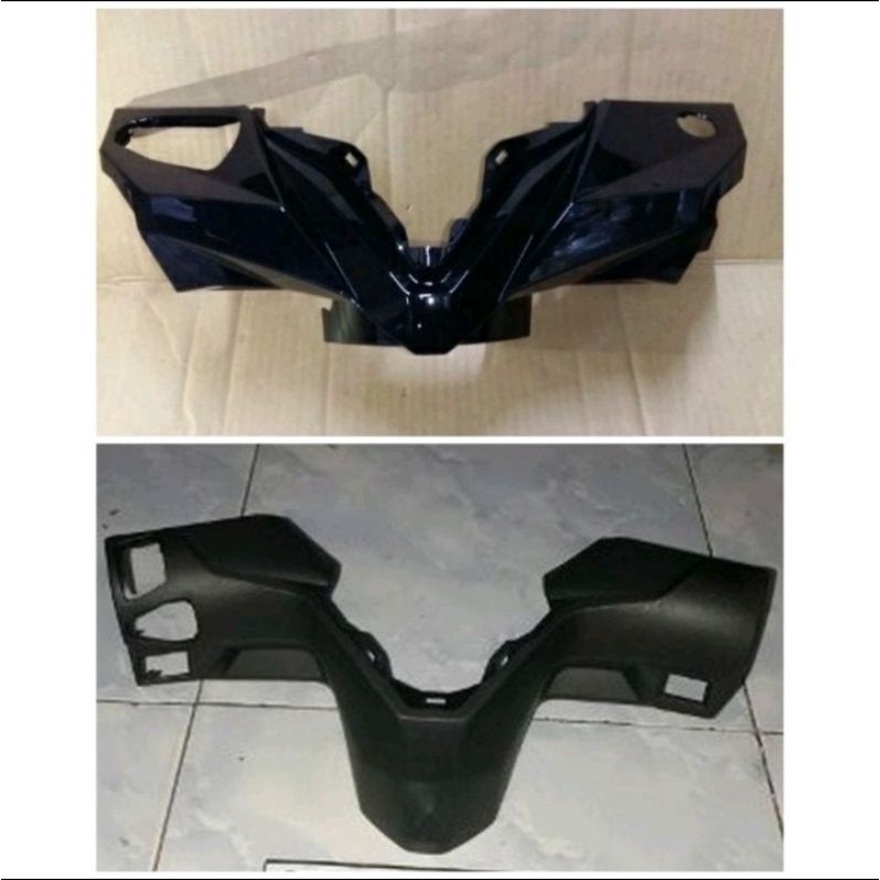 BATOK KEDOK KEPALA DEPAN BELAKANG ATAS HONDA BEAT FI NEW ESP ECO 2016-2019 HITAM