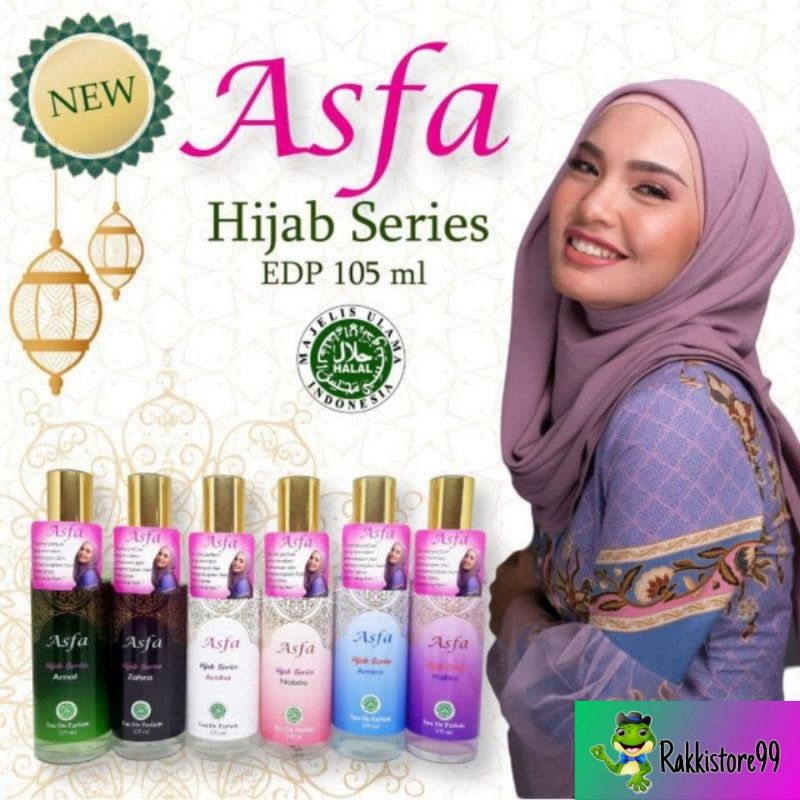 ❣️Rakkistore99❣️ASFA HIJAB SERIES EAU DE PARFUM 105ml | Parfum Wanita EDP