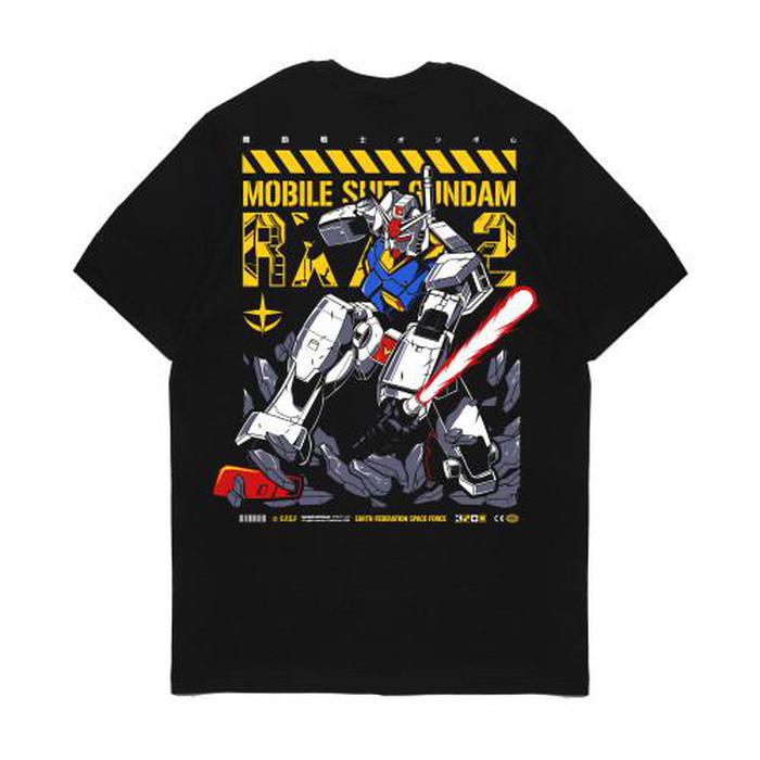 Kaos Pria Kizaru TShirt Anime Gundam RX 78_hf1548
