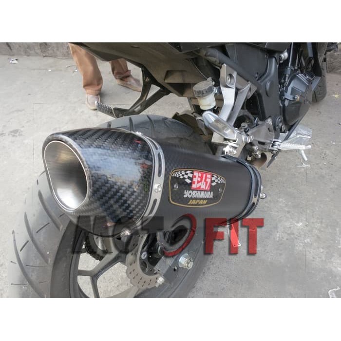 BEST PRODUCKKnalpot Ninja 250FI Yoshimura R77 japan Slip on n250fi yoshimura