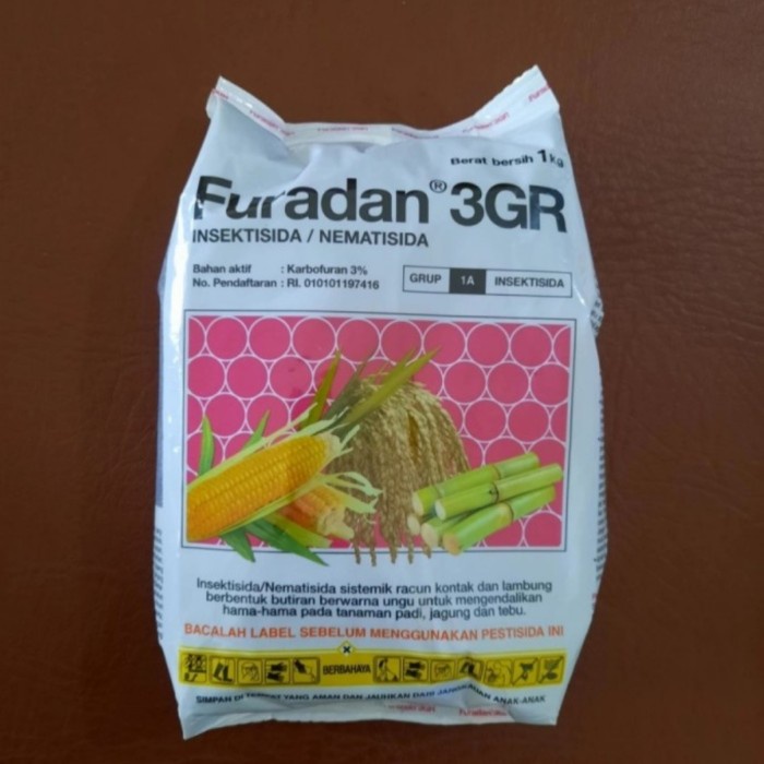 Jual Furadan 3GR 2kg Pembasmi Hama Penggerek Tanah/Intektisida/Obat