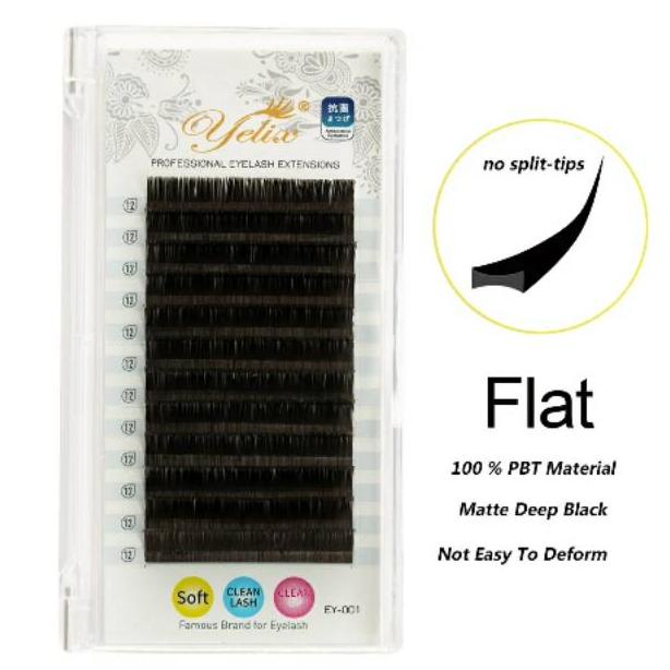 Yelix Diamond Matte Black Flat Eyelash