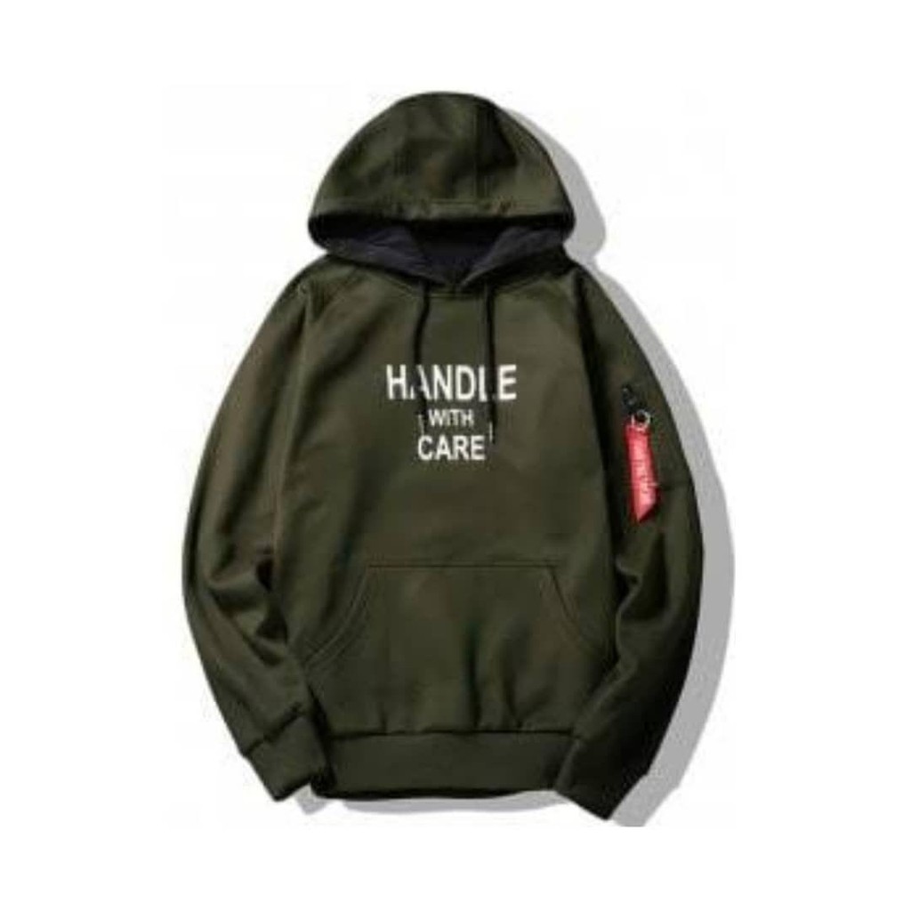 Handle with Care jaket pria  ala  korea  Shopee Indonesia