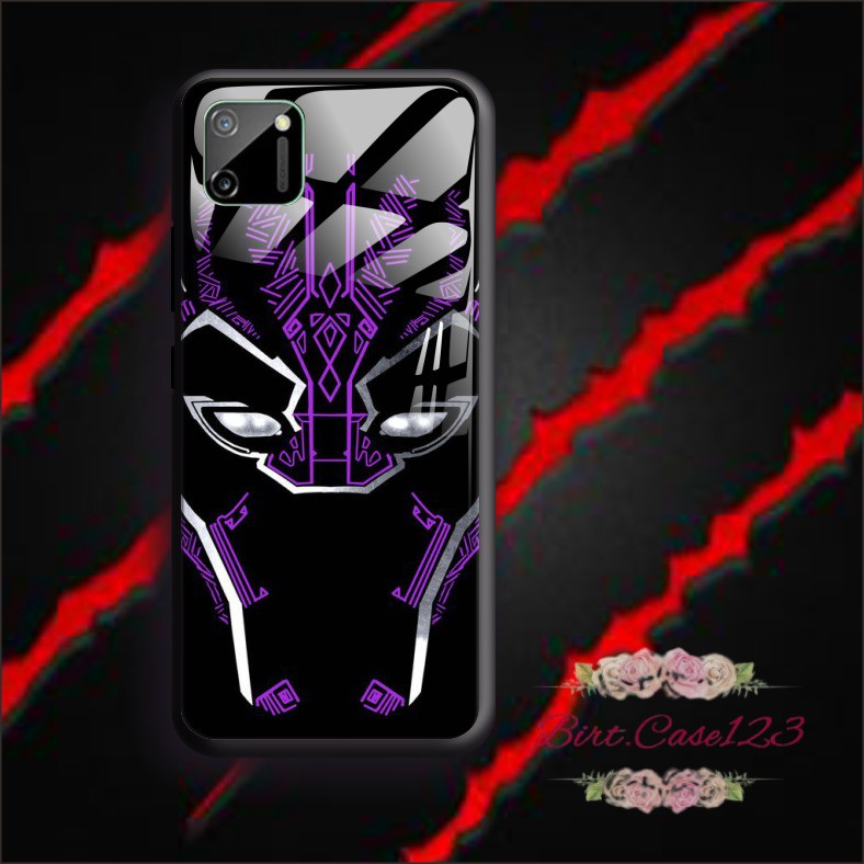 BC Case Gambar BLACK PHANTER back case glass samsung j2prime j3 j5 a01 a51 a71 a10s a20s a30s a50s