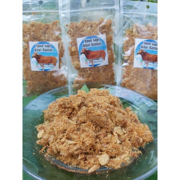 

Abon sapi khas banjar kemasan pouch