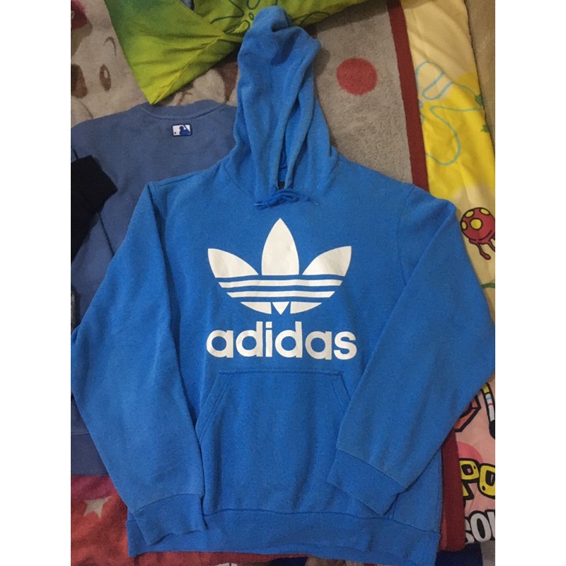 Hoodie Adidas Trefoil blue