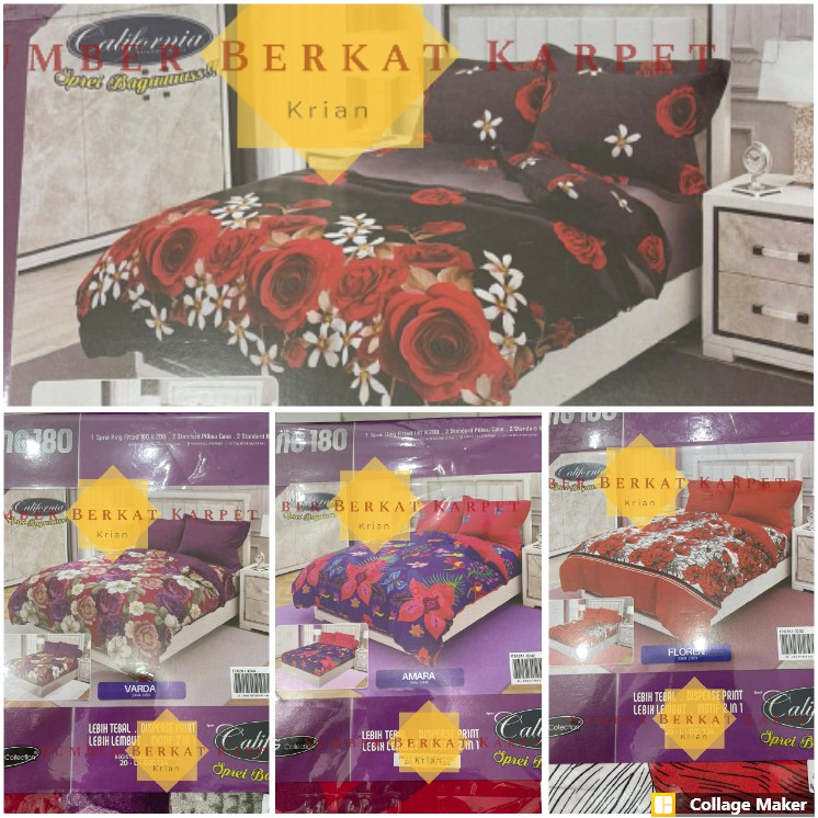 Sprei Merk My Love 120 x 200