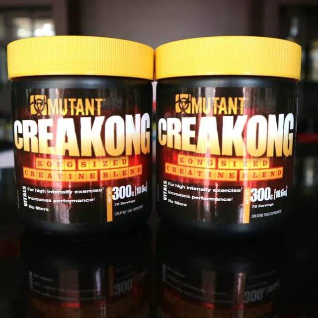 Creatine Mutant Creakong 300 Gr Creatine Monohydrate Platinum Creatine