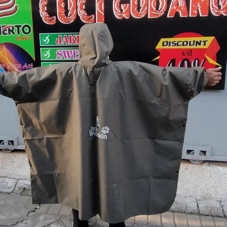 ✅Berani Coba? Jas Hujan Ponco Lengan JWS, Mantel Hujan Lengan JWS, Rainbat Lengan, Ponco Lengan EDHE