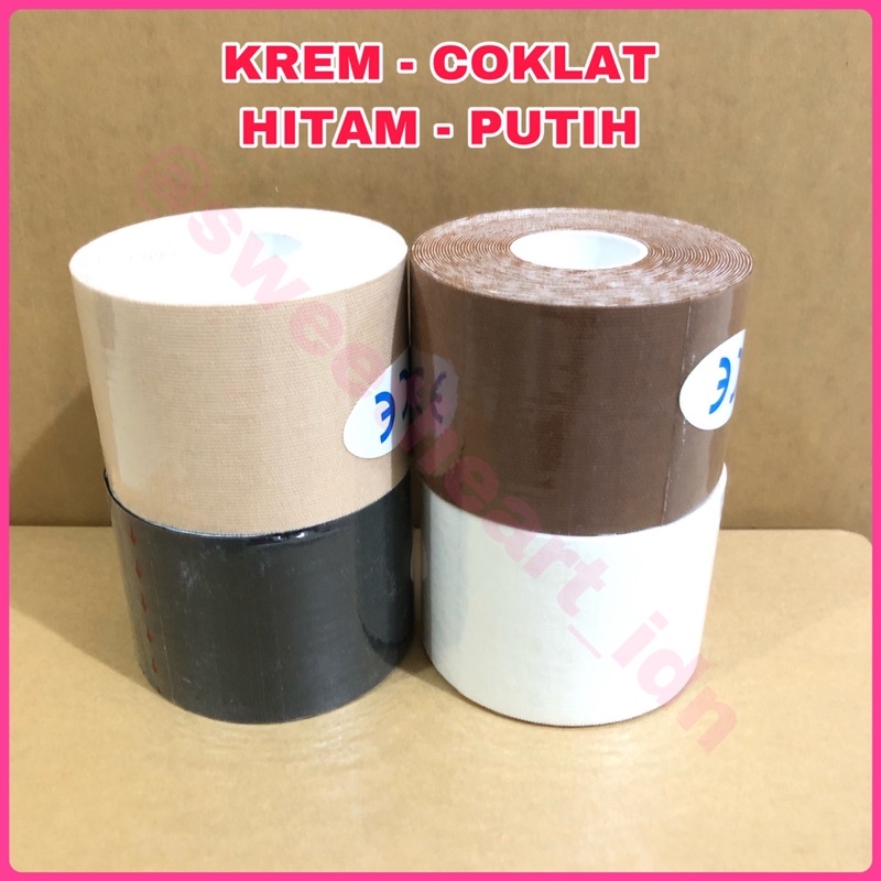 PREMIUM Bralogy - Bra Tape / Boob Tape / Body Tape 5m x 5cm / Nipple tape roll
