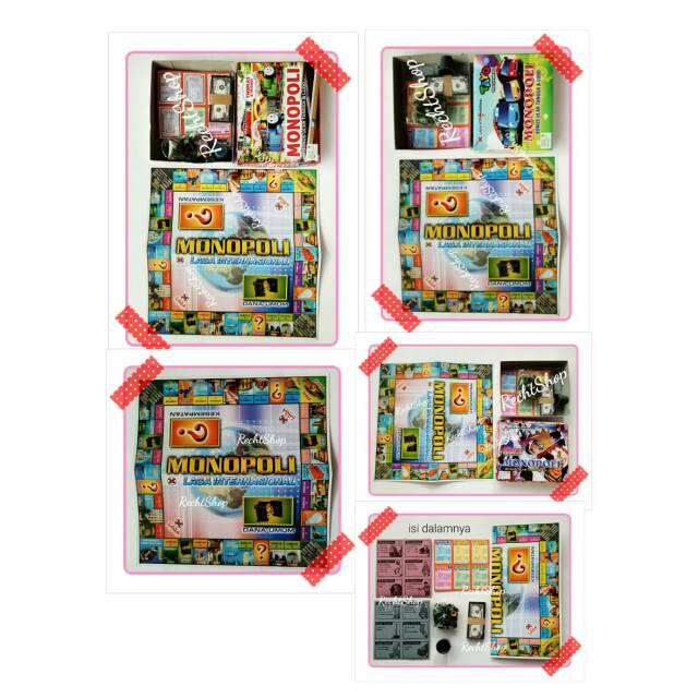 Mainan anak monopoli | mainan monopoli | monopoly