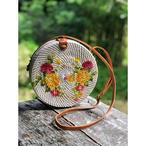 Tas Selempang Wanita Tas Handmade Bali Tas Hits Bali Tas Rotan Bali