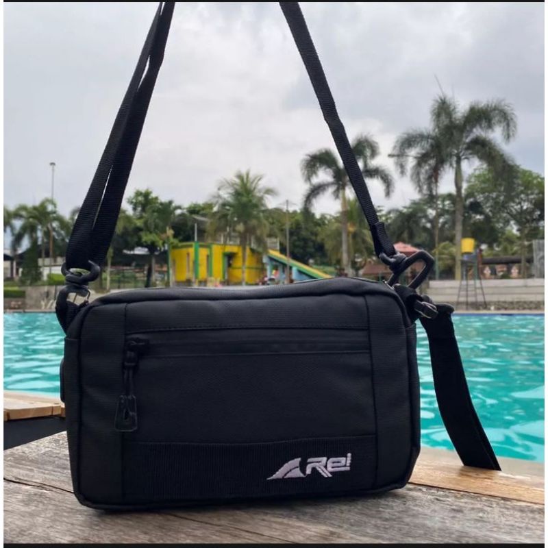 TAS SELEMPANG PRIA WANITA BAHAN ANTI AIR PREMIUM TAS MALL /TAS WEISTBAG ANTI AIR PRIA WANITA