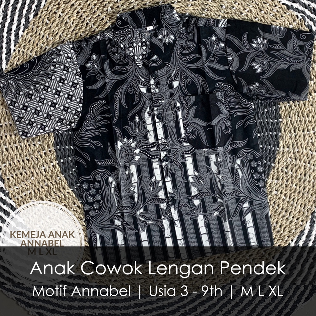 Kemeja Batik Annabel Andhini Lengan Panjang