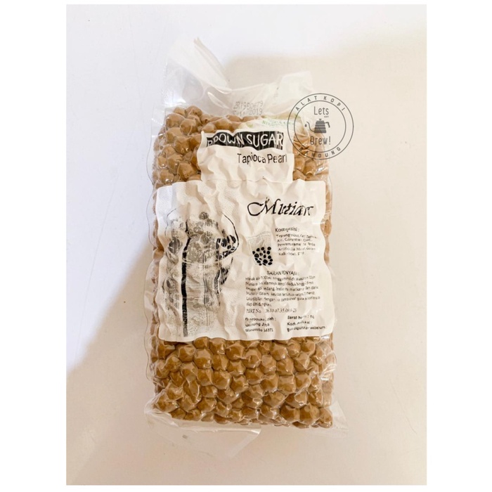 

LAINNYA-KEMASAN-MINUMAN- BOBA MUTIARA TAPIOKA PEARL RASA BROWN SUGAR 1KG -MINUMAN-KEMASAN-LAINNYA.
