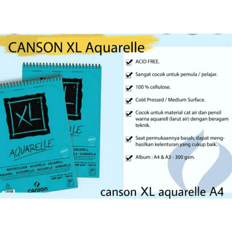 

Canson XL aquarelle A4