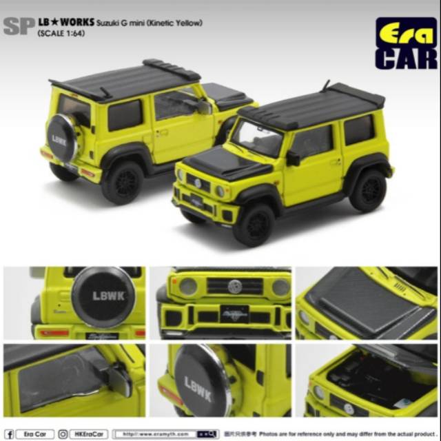 ERA CAR 1:64 LBWorks Suzuki Jimny G Mini Kinetic
