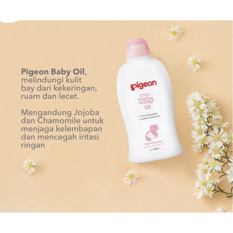 Pigeon baby oil