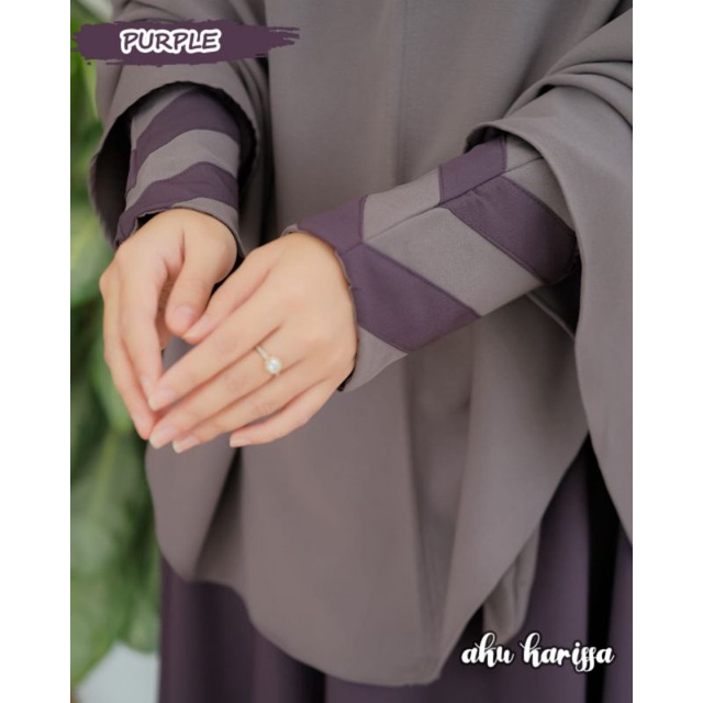 Aliyah gamis set cadar by Aku karissa