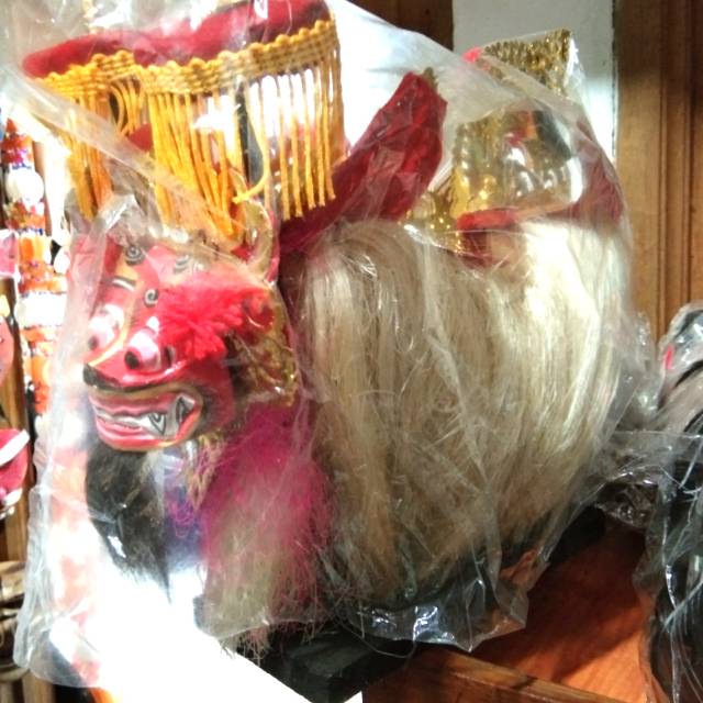 Pajangan Meja Miniatur Patung Barong Bali