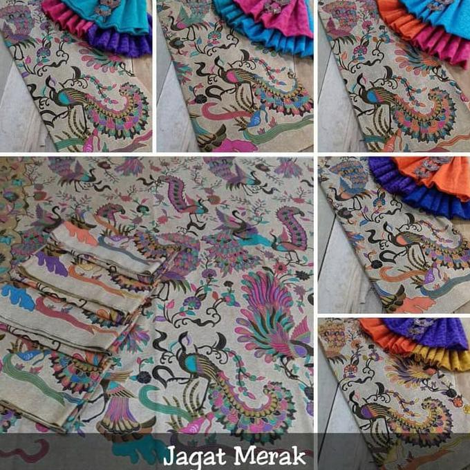 PRODUK READY... KAIN BATIK & EMBOS / KAIN BATIK CENDRAWASIH SET EMBOS MURAH