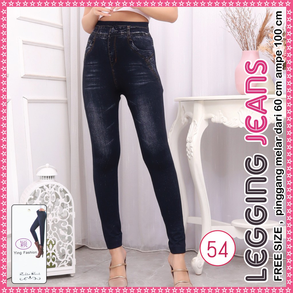 legging Jeans #54 / Legging Jeans Wanita