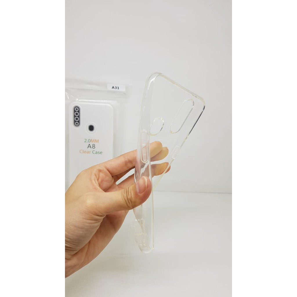 Soft Case OEM Transparan Oppo A31 6.5 Inchi Clear Ultra Thin TEBAL 2.0mm Oppo A8 SUPER CLEAR