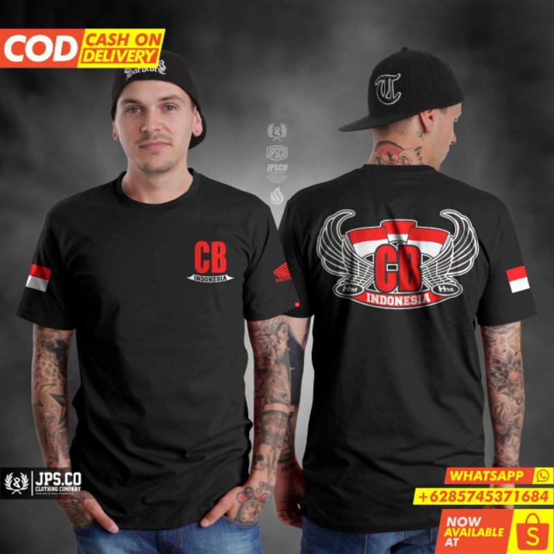 KAOS HONDA CB100 GOLD BAJU PRIA PREMIUM