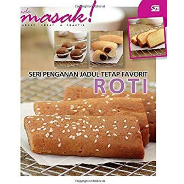 Obral buku resep roti buku masakan seri panganan jadul tetap favorit