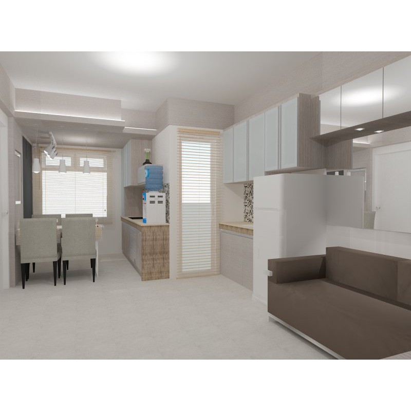 DESAIN INTERIOR APARTEMEN - RENOVASI APARTEMEN
