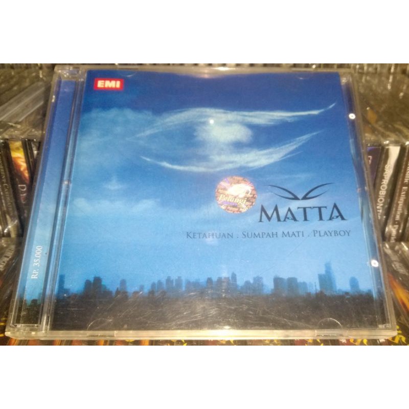 CD MATTA - KETAHUAN, SUMPAH MATI, PLAY BOY