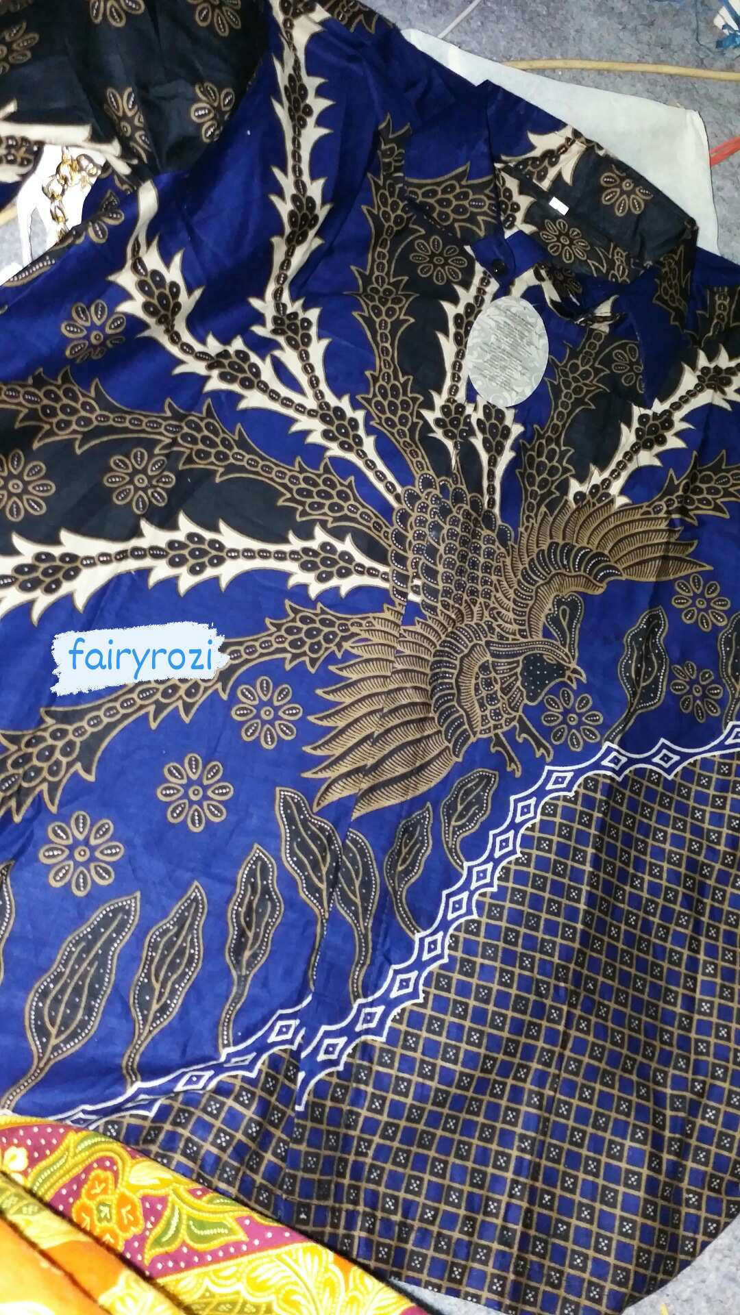 Kemeja Batik Lengan Panjang Phoenix M L Xl Xxl