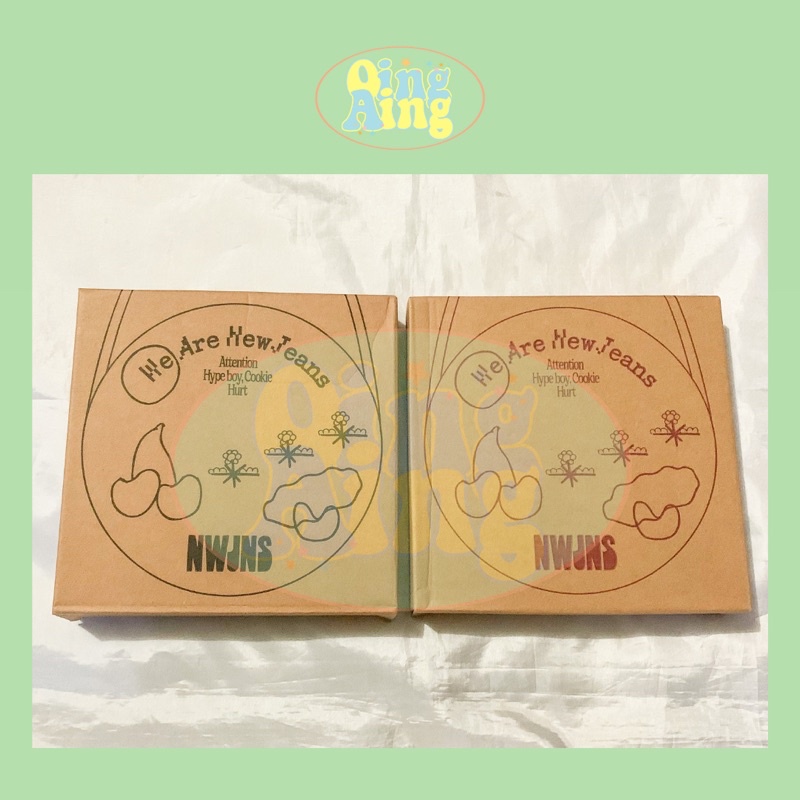 (READY STOCK) NEWJEANS 1st EP ALBUM BAG VERSION (BLACK/ RED)