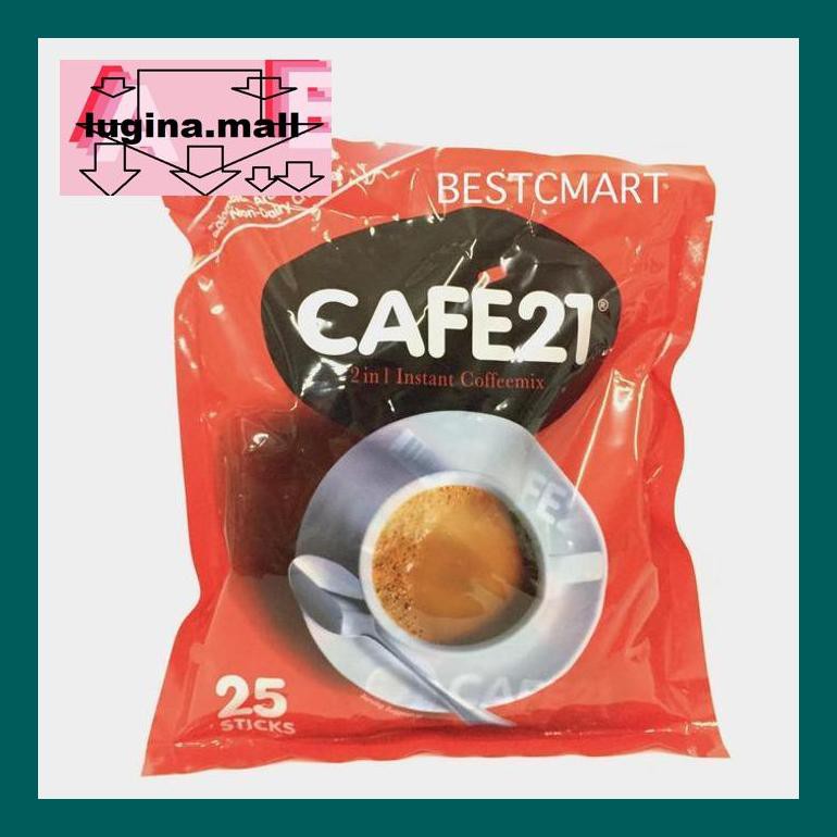 

Koptlu50G Cafe21 2In1 Instant Coffee Mix Lud5Sc