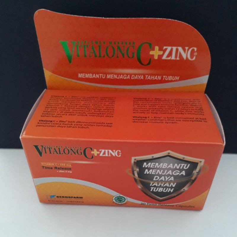 vitalong c + zinc
