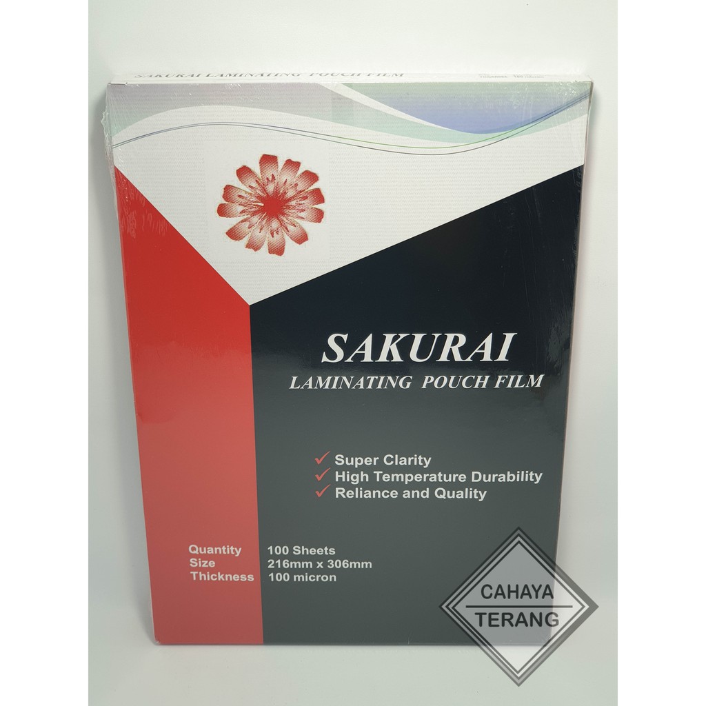 Plastik Laminating Sakurai Ukuran A4