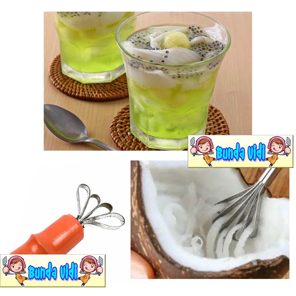 Alat Kerokan Buah Blewah Melon Kelapa Puding Serbaguna