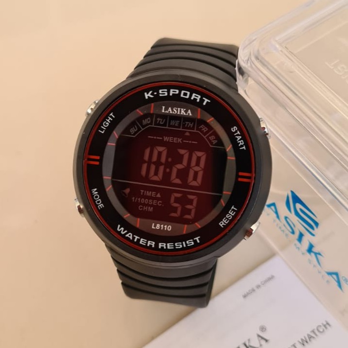 Jam Tangan Lasika L8110 Sport Digital Water Resistant