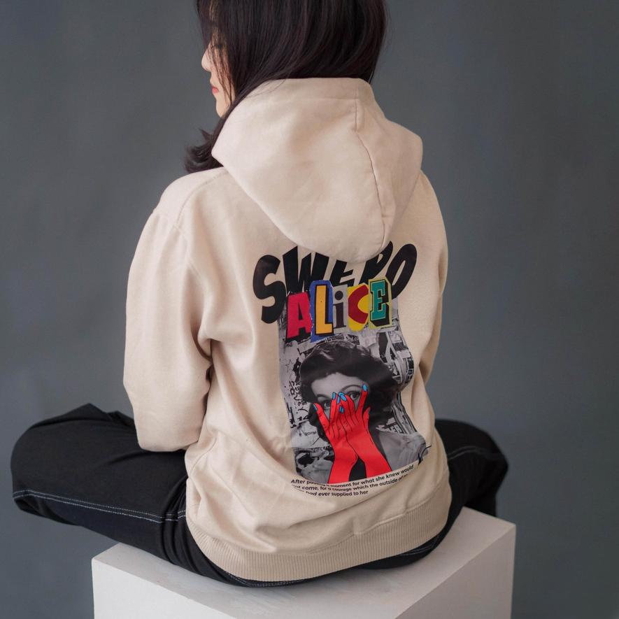 ✨Terbaru✨ SWEATERPOLOSID x BTR — Hoodie Jumper Shy Alice Size M-XXL ?