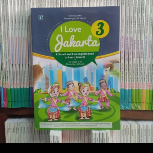 [Tiga Serangkai] Buku SD I Love Jakarta Kelas 3