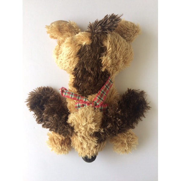 Boneka Anjing Coklat Tiduran