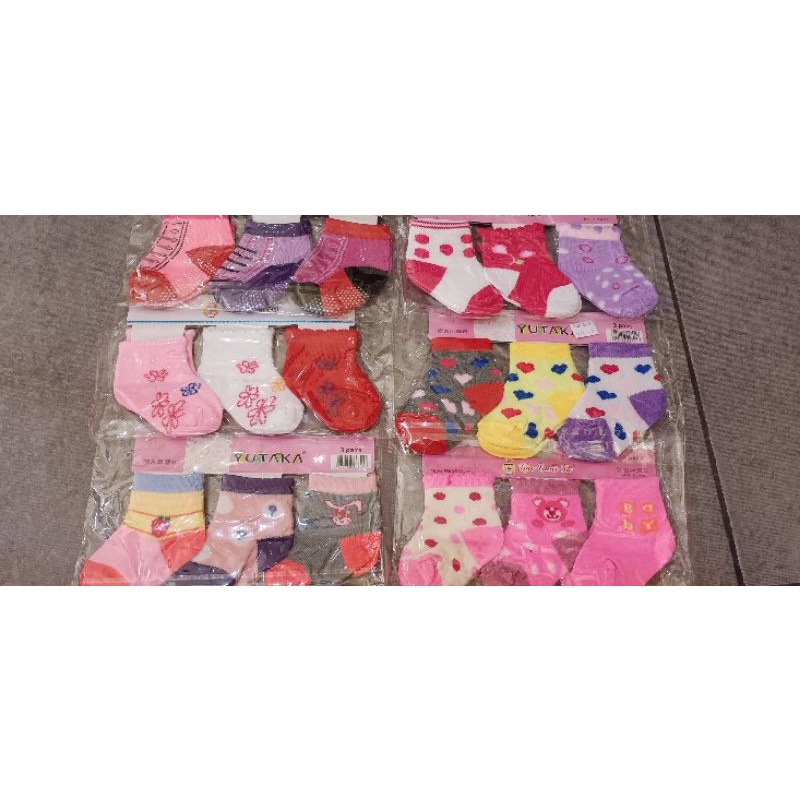 Kaos Kaki Bayi isi 3pasang