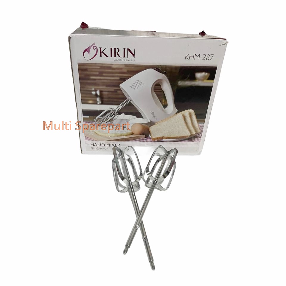 Stick Mixer Kirin KHM 287 / Pengaduk Adonan Kue Egg Beater Harga Sepasang