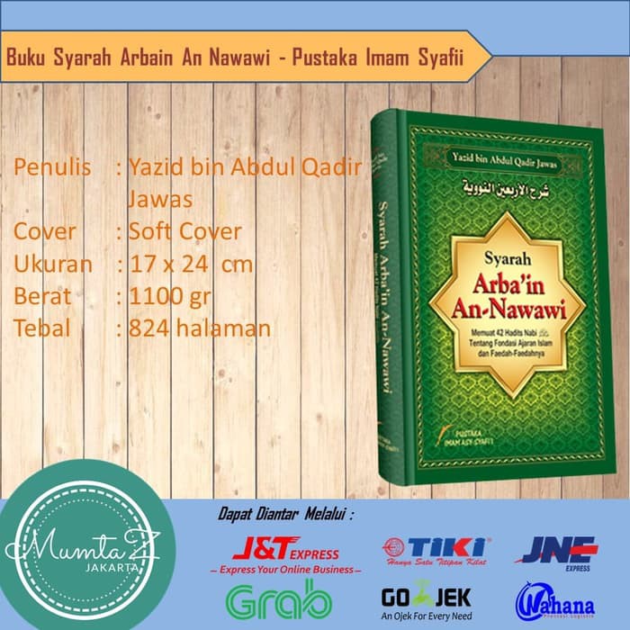 [Terlaris] Buku Syarah Arbain An Nawawi - Pustaka Imam Syafii