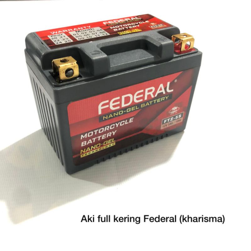 Aki Kering Federal FTZ-5S ( universal motor) nano gel