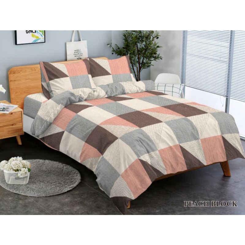 sprei Halus Katun premium uk 200x200x40