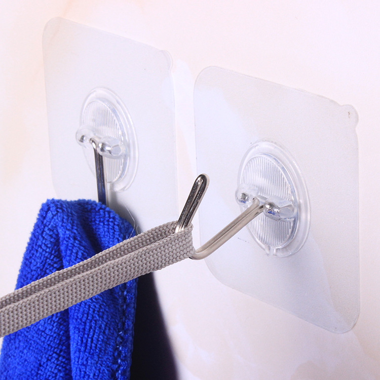 Kait Gantungan Kabel Power USB Mini Universal Dengan Suction Cup Untuk Kamar Mandi / Dapur